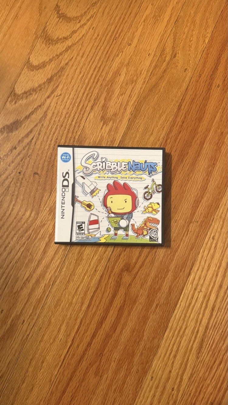 Scribblenauts Nintendo DS Complete w/ Case & Manual - Tested